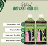 ORIGINAL ADIVASI NEELGIRI HERBAL HAIR OIL - DIRECTLY FROM KARNATAKA MYSORE (BUY 1 GET 1 FREE)