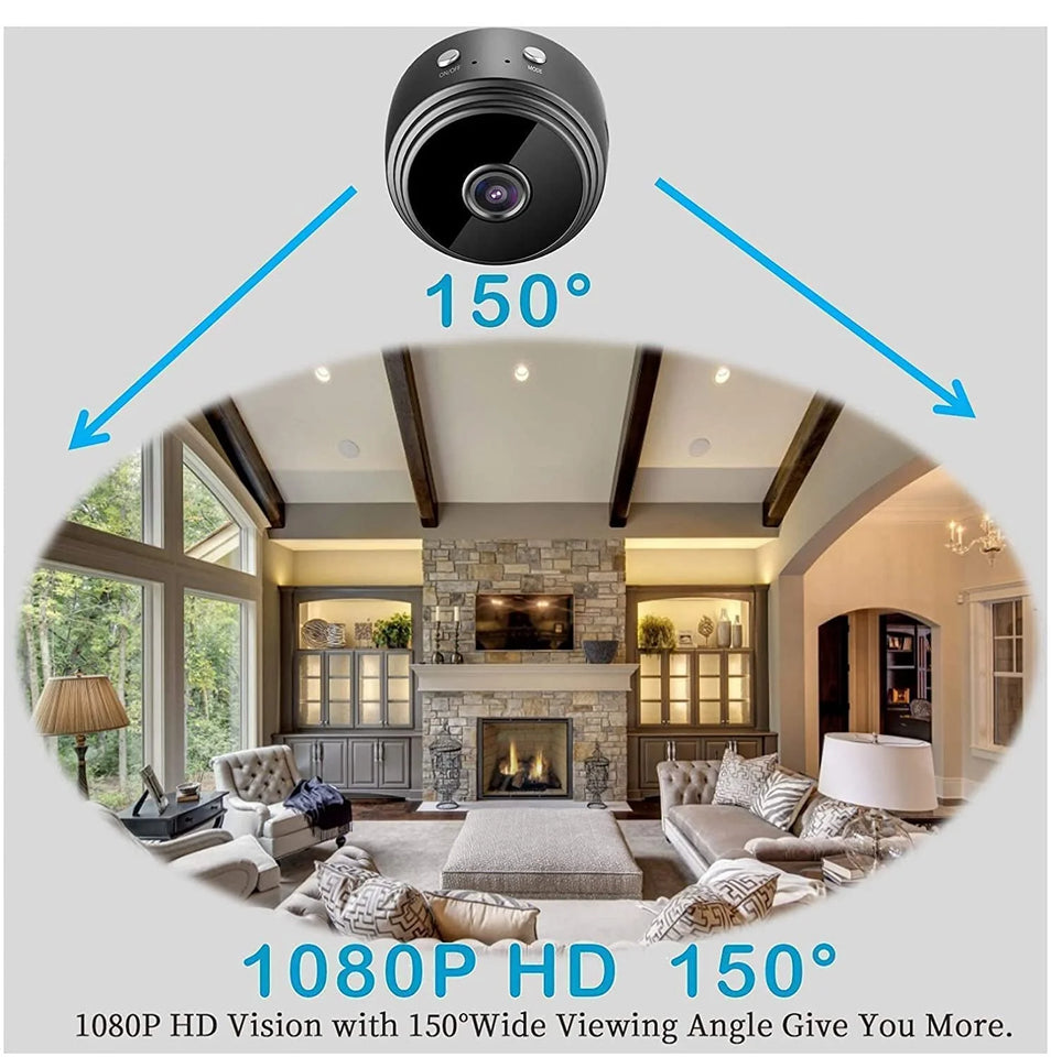 Full HD Rechargeable Wi-Fi CCTV Live Camera