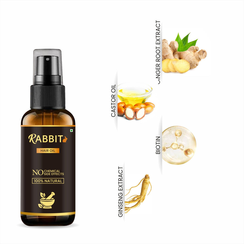 Rabbit Blood Hair Oil (BUY 1 GET 1 FREE)