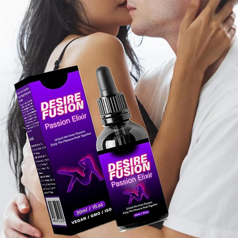 DesireFusion Passion Elixir, Drops -Happy Hormones Drops for Women