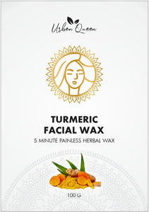 Turmeric Facial Wax - 5 Minute Painless Herbal Wax Powder (100g)